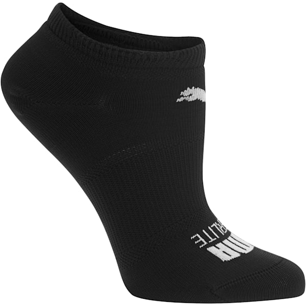 Women's Superlite No Show Socks [3 Pack], black, extralarge